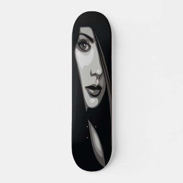 Mirando tu Skateboard (Anverso )