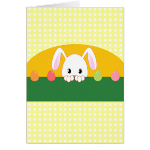 Mirar a escondidas la tarjeta feliz de Ostara del