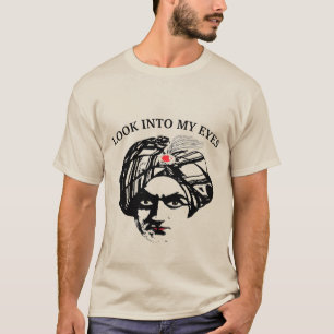 Mirar en mi camiseta de ojos