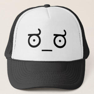 Mire del gorra del camionero de la desaprobación