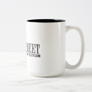 Miré para ocupar Wallstreet en TV - taza de café