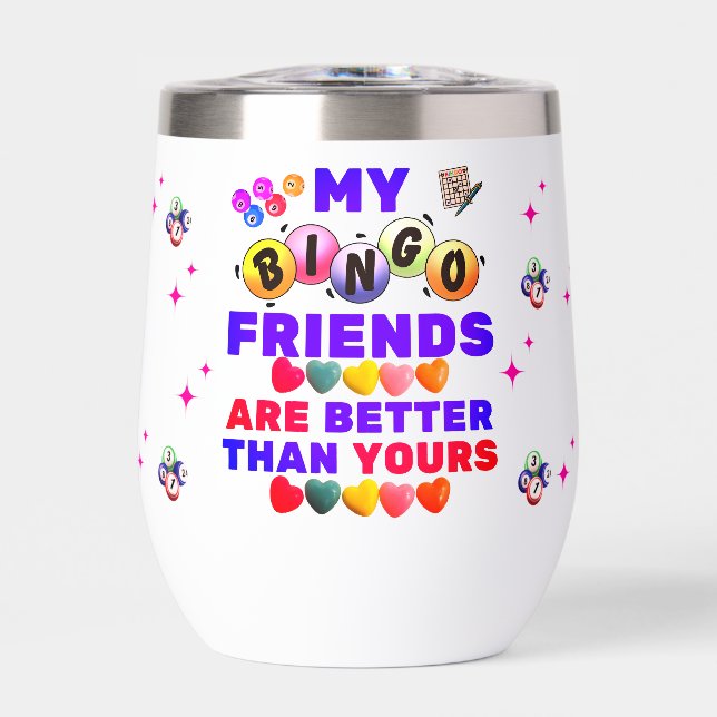 Mis Amigos De Bingo Son Mejores Que Los Tuyos (Frente)