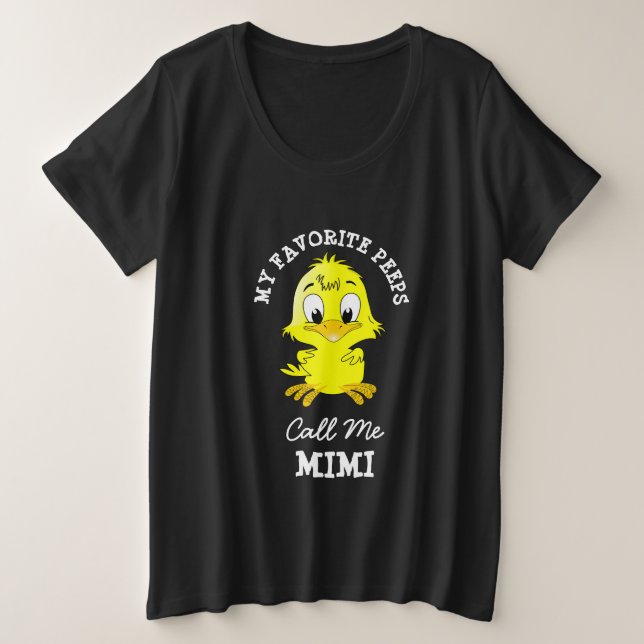 Mis amigos favoritos me llaman Mimi Abuela Shirt (Anverso del diseño)