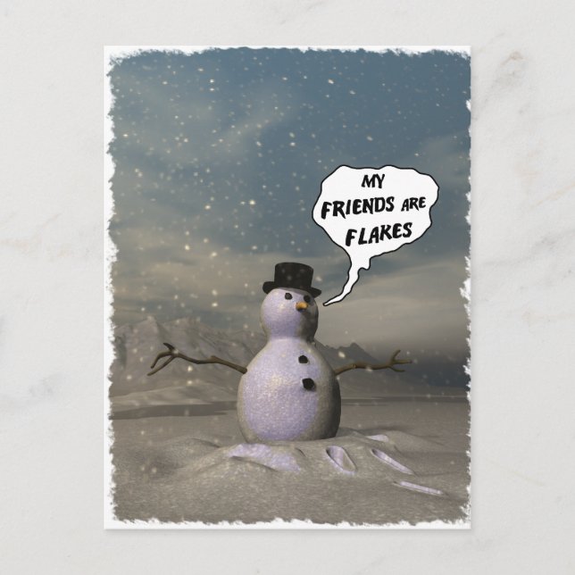 Mis amigos son tarjetas postales (Anverso)