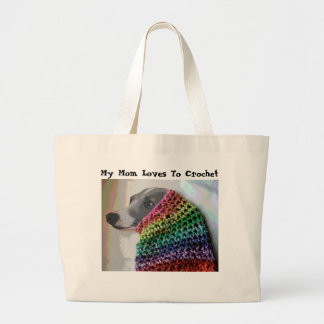 Mis amores de la mamá para crochet la bolsa de