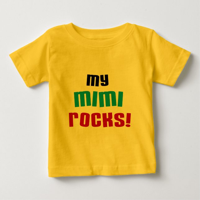 Mis camisetas y regalos de las rocas Mimi (Anverso)