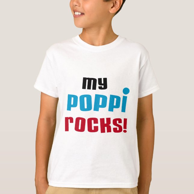 Mis camisetas y regalos Rocks Poppi (Anverso)