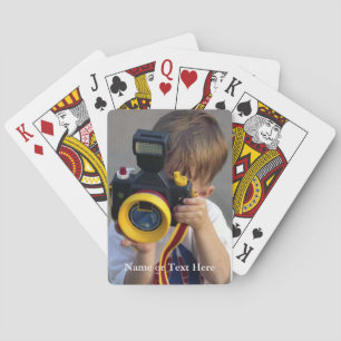 Mis cartas de juego con foto - Personalizar nombre