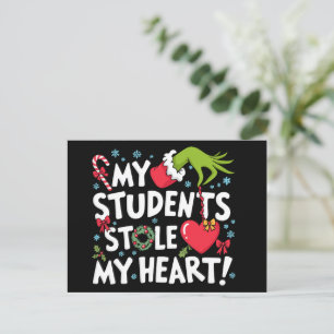 Mis estudiantes me robaron el corazón Navidad Xmas