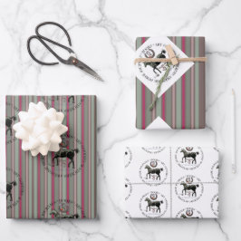 mis hojas de papel de envoltura de marca