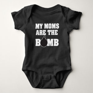 Mis mamáes son la camisa del bebé de la bomba