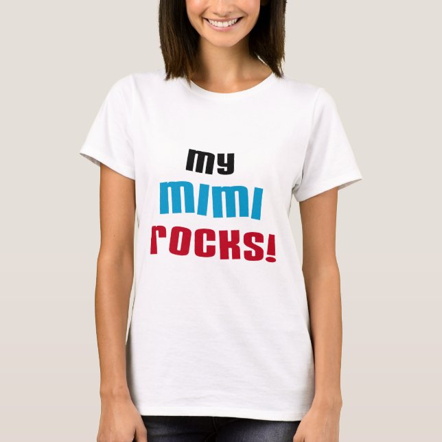 Mis Mimi Rocks camisetas y regalos (Anverso)