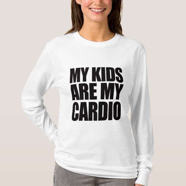 Mis niños son la camisa de manga larga de mis (Anverso)