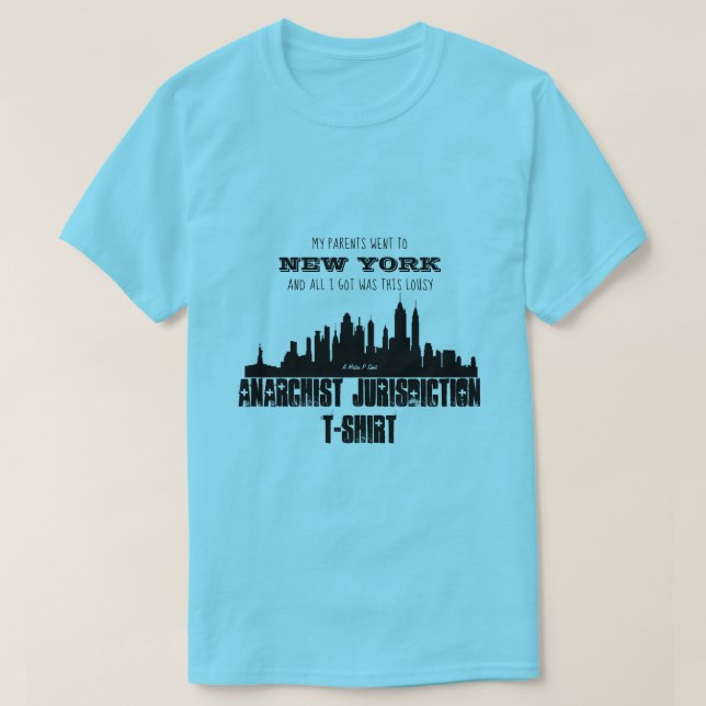 Mis Padres Fueron A Nueva York - Una Camisa Del Se (Diseño del anverso)