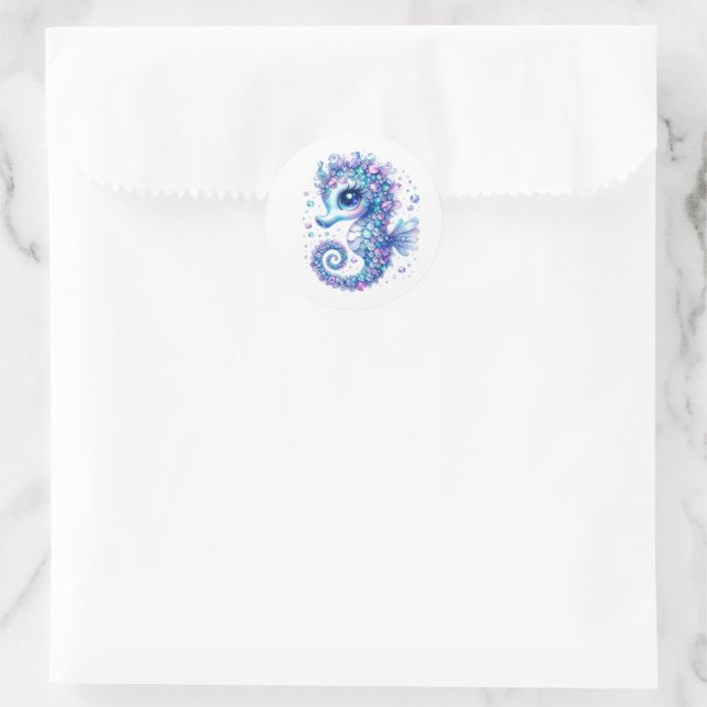 Mis Pegatinas de Caballito de Mar Pequeñito (Bolso)