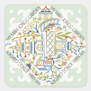 Mis Pegatinas del Jardín Mah Jongg