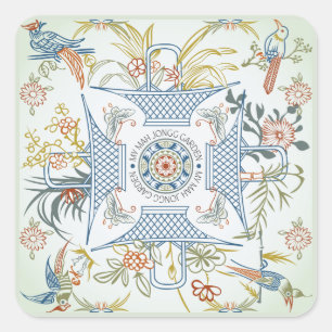 Mis Pegatinas del Jardín Mah Jongg