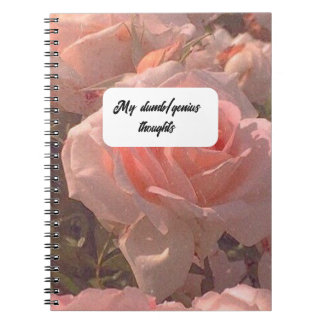 Mis pensamientos tontos/geniales. Cuaderno para fo