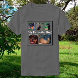 Mis perros favoritos crean tu propia camiseta de 6