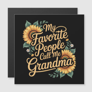 Mis personas favoritas me llaman abuela día de la