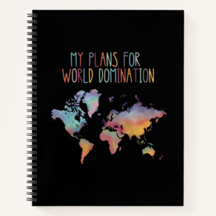 Mis Planes Para El Cuaderno De Dominación Mundial