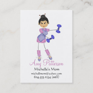 Mis pocas tarjetas de la mamá del instructor de la