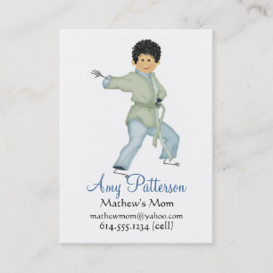 Mis pocas tarjetas de la mamá del karate