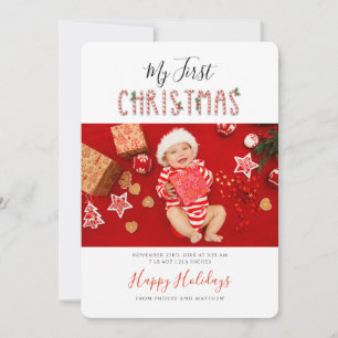 Mis Primeras Fotos de Navidad de mi Nuevo Bebé Per