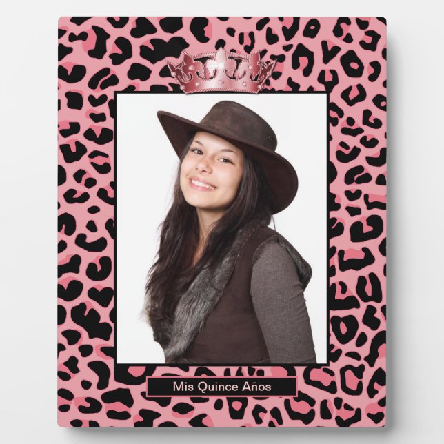 Mis Quince Años Jaguar Imprimir placa (Frente)