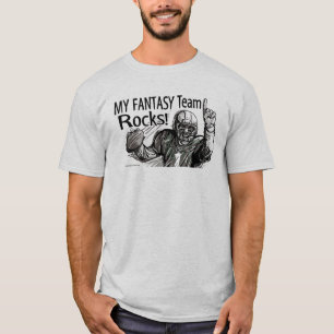 ¡Mis rocas del equipo de la fantasía! Camiseta d
