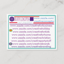 mis tarjetas de visita de personalizado zazzle