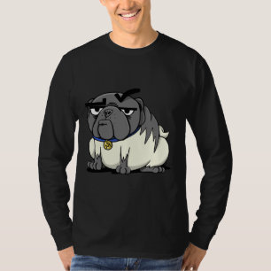 Miserable señor Max la camiseta clásica Pug 876