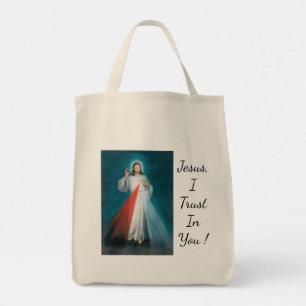 misericordia divina gran bolsa de tote
