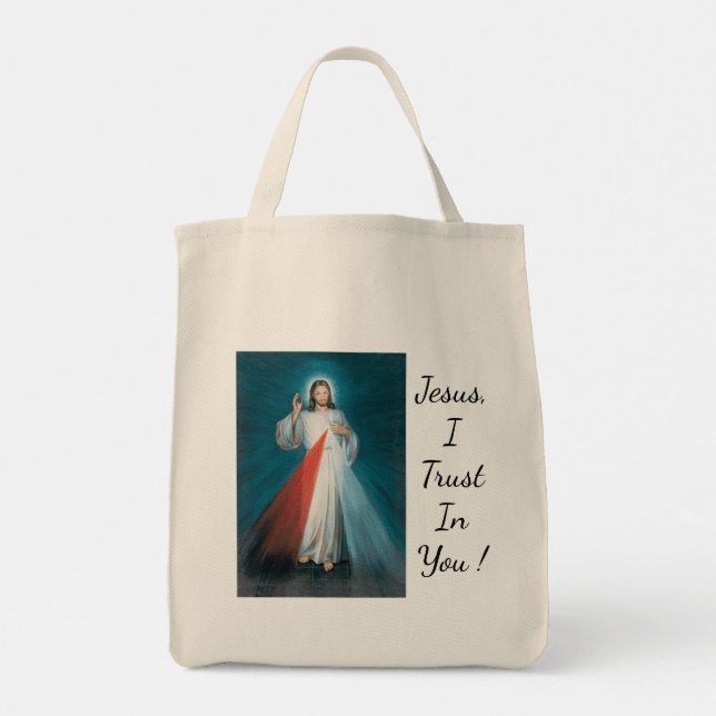 misericordia divina gran bolsa de tote (Reverso)