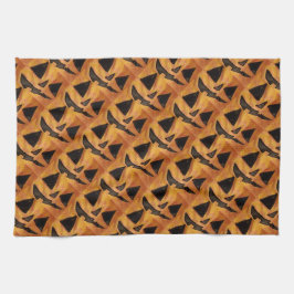 Misericordia sonriente toallas de cocina de Jack-O