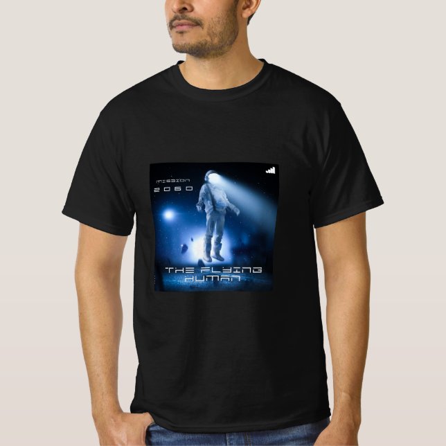 Misión 2060 humanos voladores - camiseta básica (Anverso)