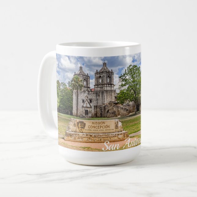 Misión Concepción, Cruz de Hierro, Taza de Café (Anverso izquierdo)