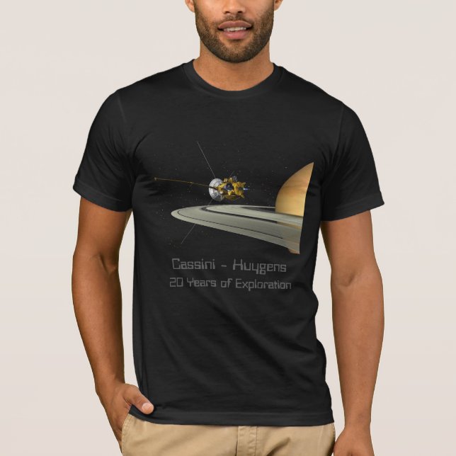 Misión de Cassini-Huygens - camiseta (Anverso)