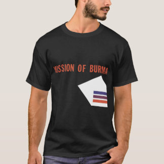 Misión de la camiseta esencial de Birmania