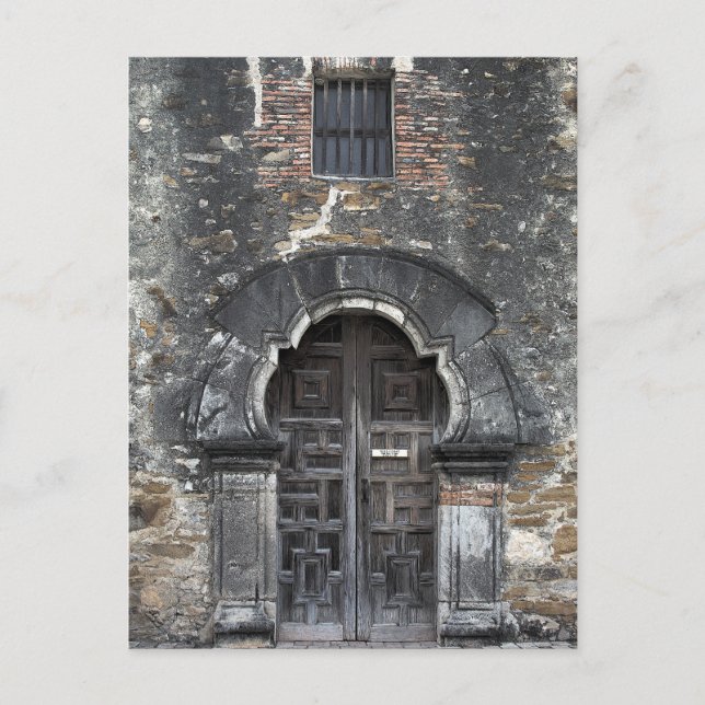 Misión Espada - San Antonio, Texas - Tarjeta de co (Anverso)