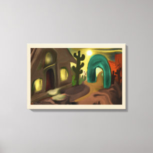 Misión española abstracta arte