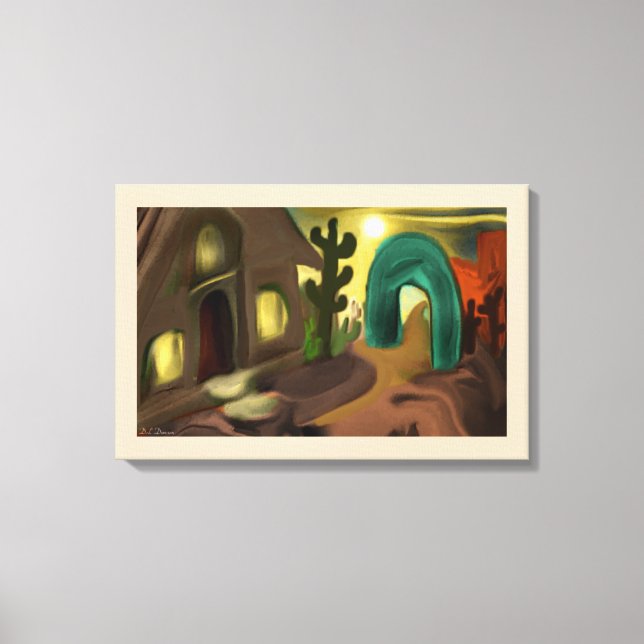 Misión española Resumen de arte (Anverso)