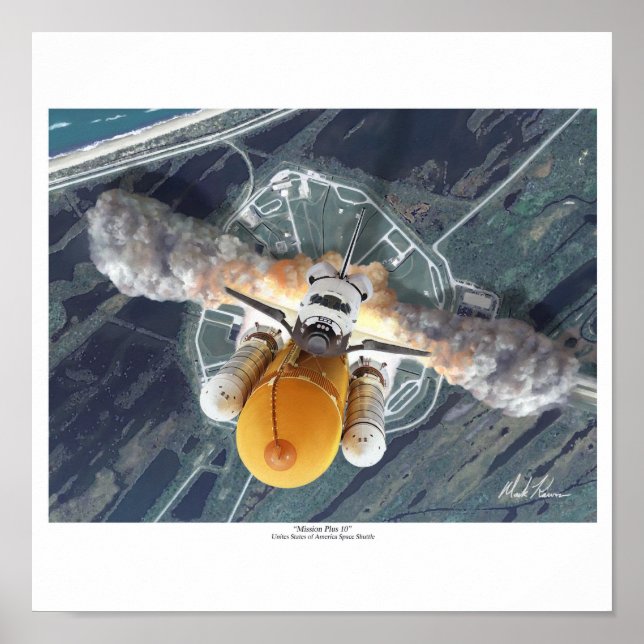Misión Plus 10 Impresión de 11" x 14" (Frente)