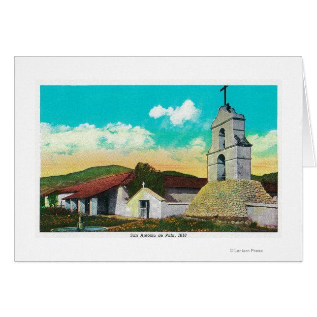 Misión San Antonio de PalaPala, CA (Anverso (Horizontal))