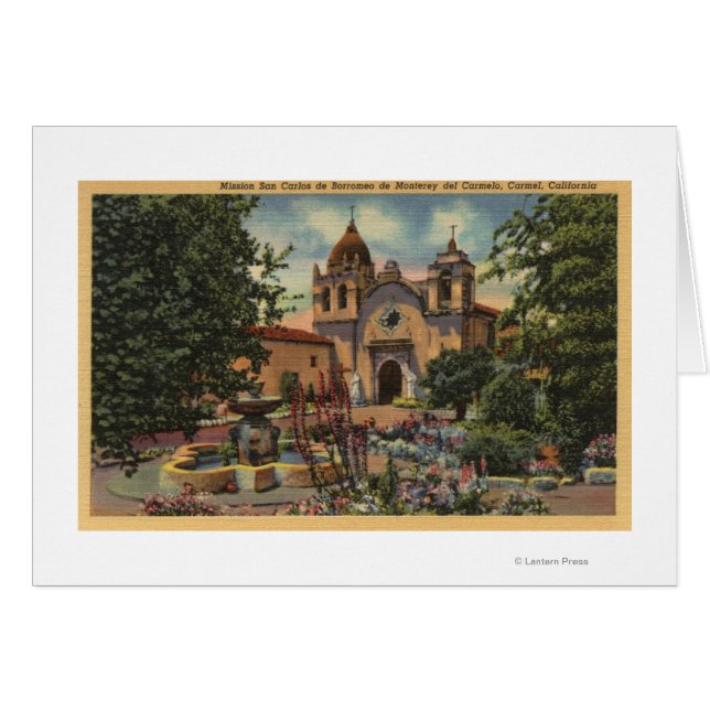 Misión San Carlos de Borromeo de Monterey (Anverso (Horizontal))