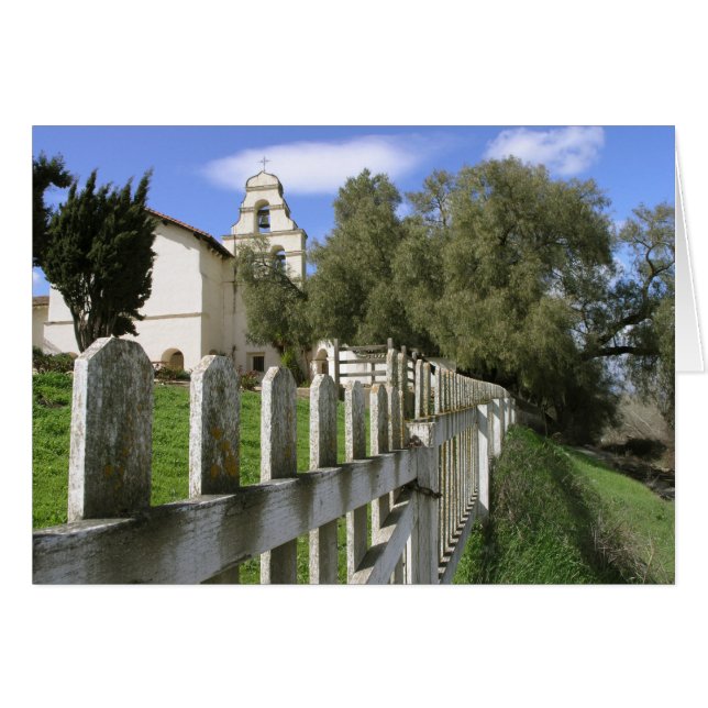 Misión San Juan Bautista, California (Anverso (Horizontal))