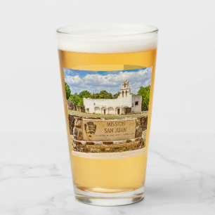 Misión San Juan, San Antonio, Texas, vaso de cerve