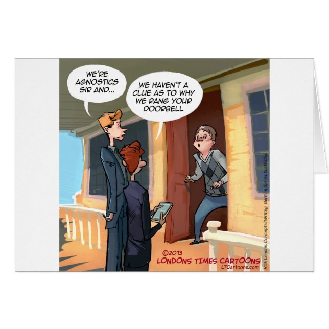 Misioneros agnósticos graciosos (Anverso (Horizontal))