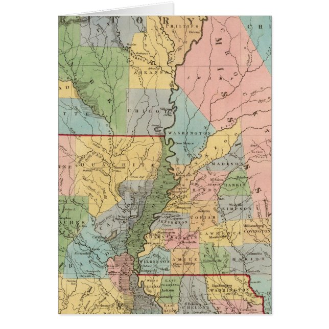 Misisipi, Luisiana, Arkansas (Frente)