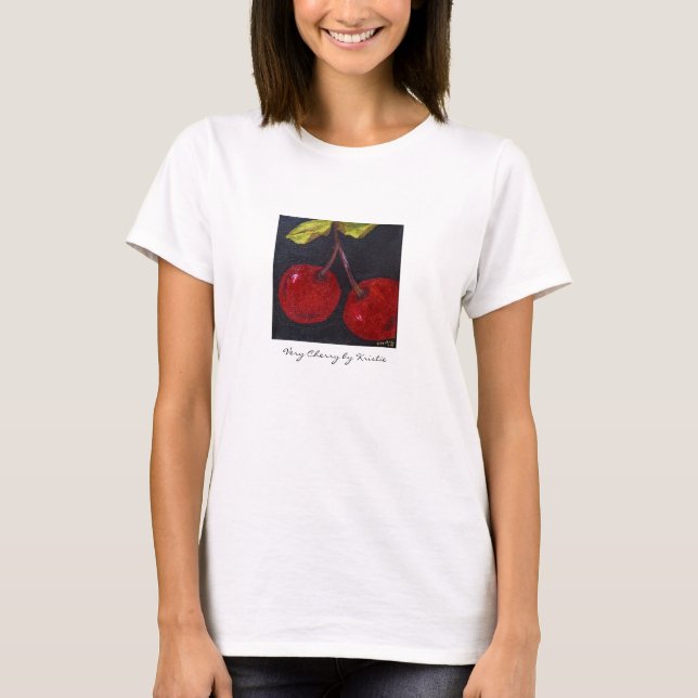 Mismo cereza por la camiseta del personalizado de (Anverso)